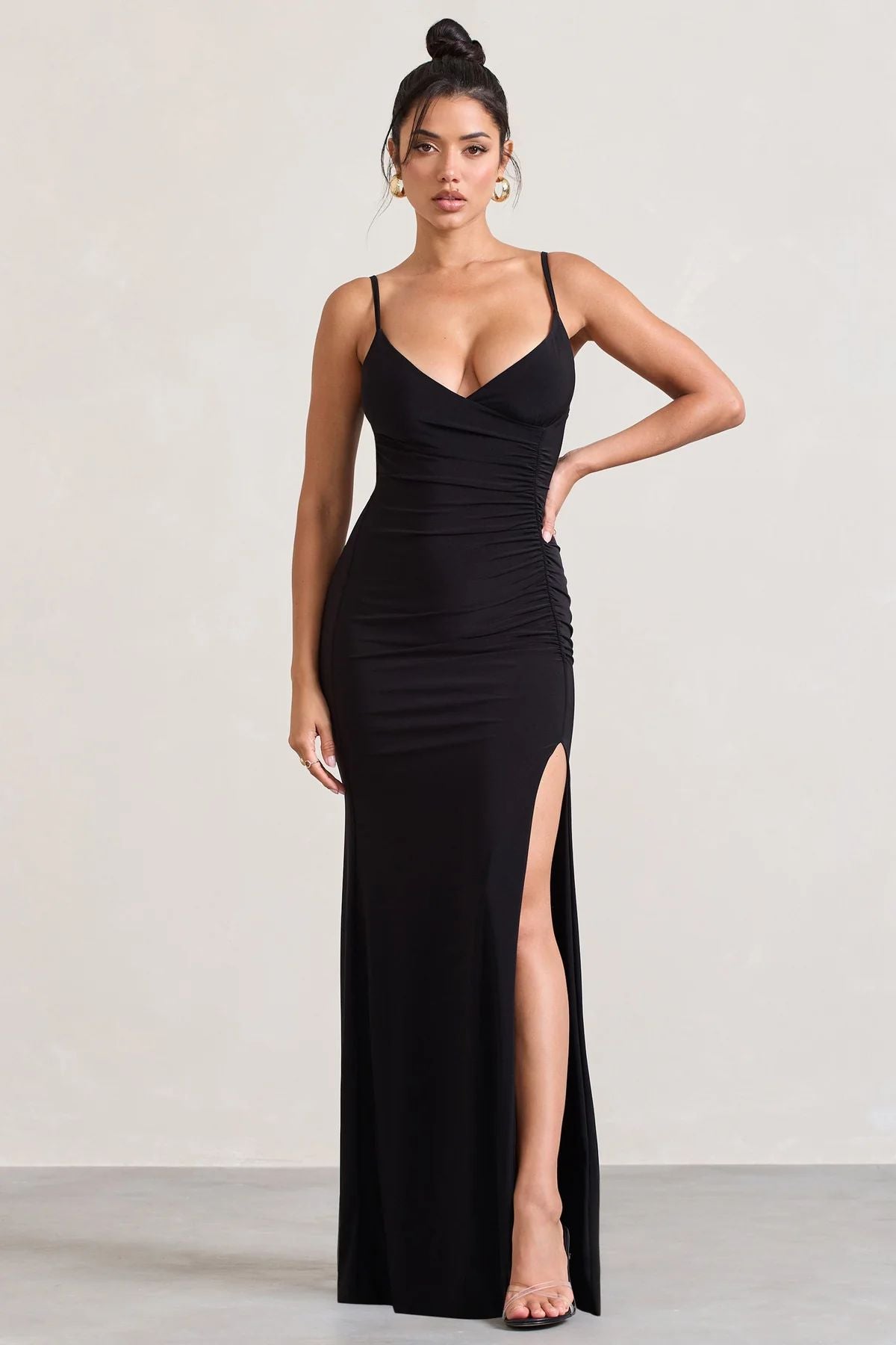 Plunge Long Dress